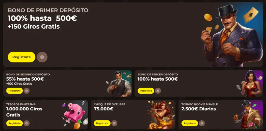 Roulettino bonus code